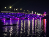 Mass. bridges glow pink to honor Dolly Parton