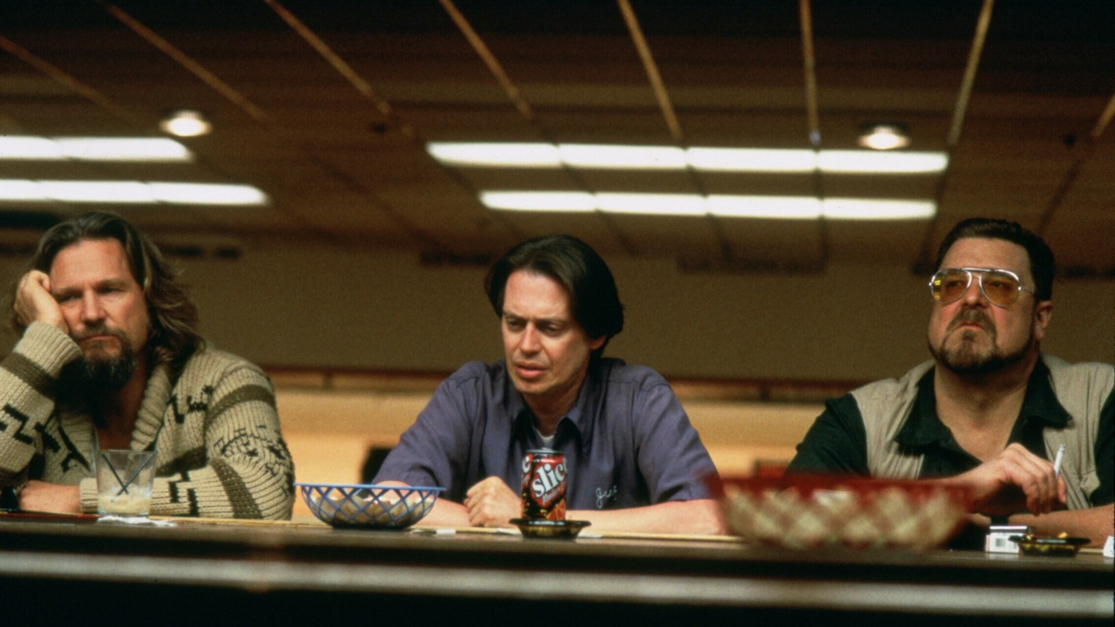 Jeff Bridges, Steve Buscemi and John Goodman in "The Big Lebowski."