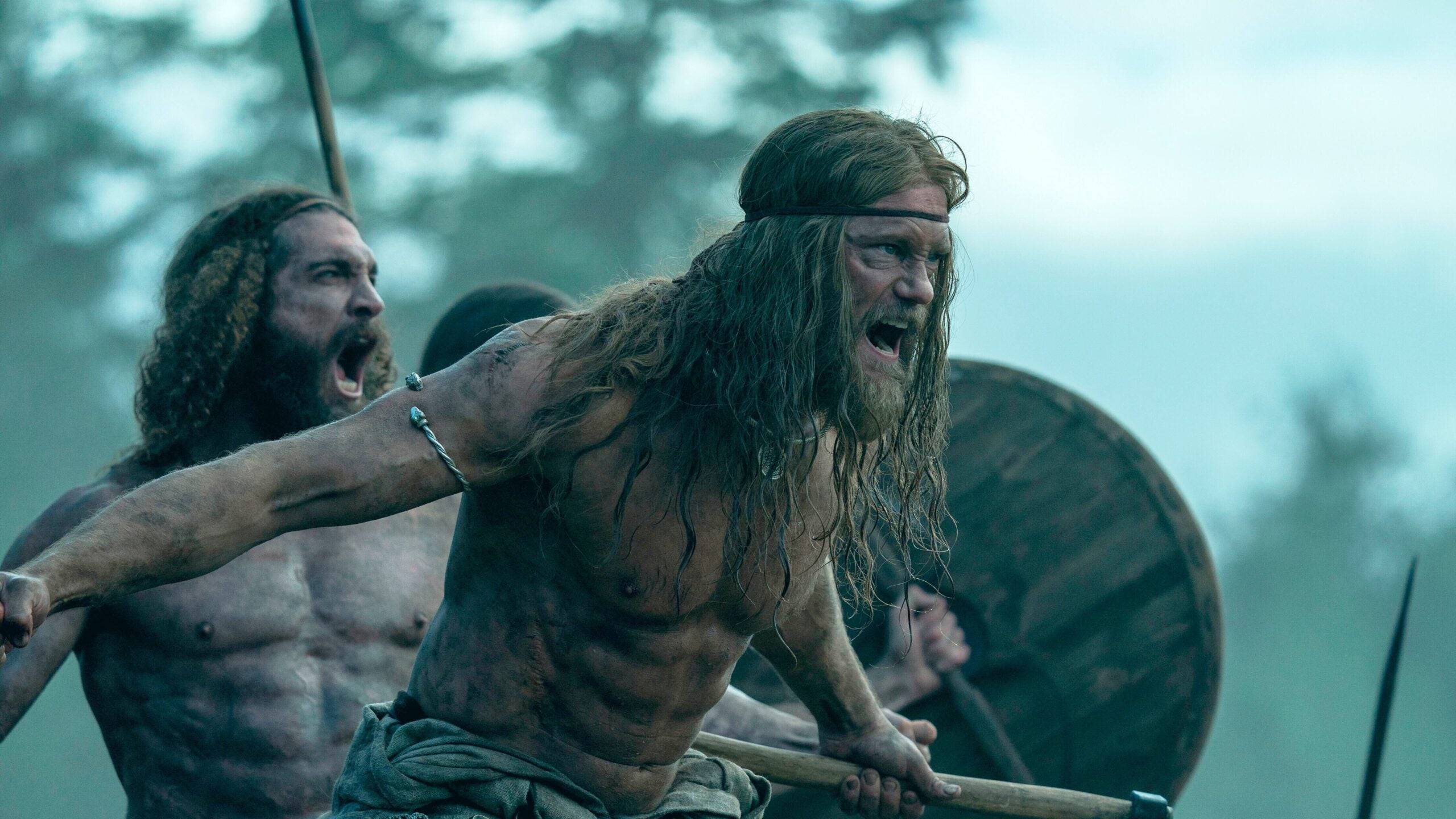 Alexander Skarsgård in a scene from "The Northman." 