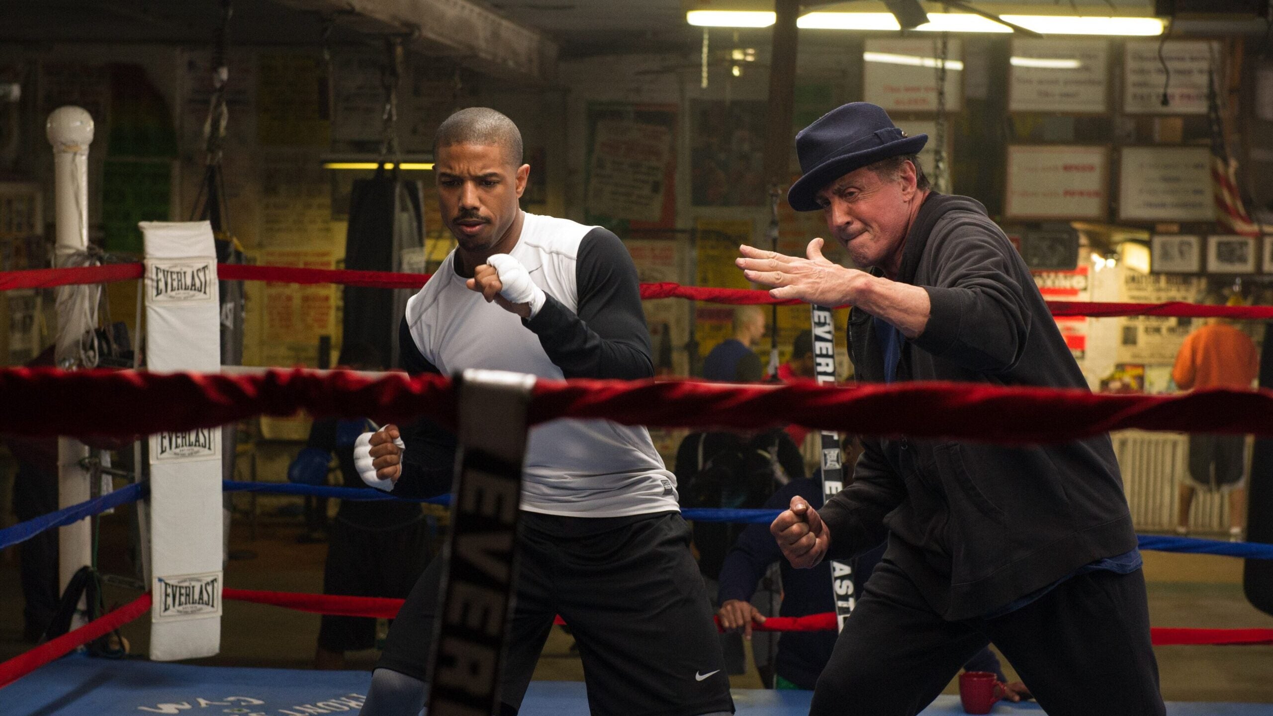 Best movies on Netflix: Michael B. Jordan and Sylvester Stallone in "Creed."