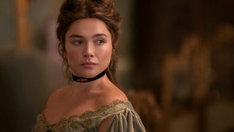 2026 fall TV preview: Florence Pugh as Cathy Ames in "East of Eden," streaming on Netflix starting Oct. 1.