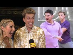 Jackson Olson Thanks Alan Bersten for Crashing DWTS Rehearsal (Exclusive)